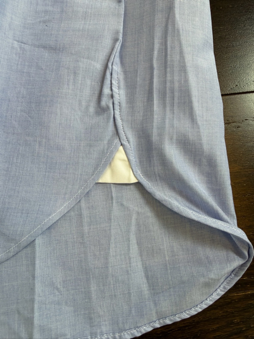 J. Crew Men’s Blue Ludlow Dress Shirt - Picture 7 of 10